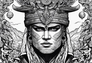An adventure to live, battle to fight, beauty to love tattoo idea