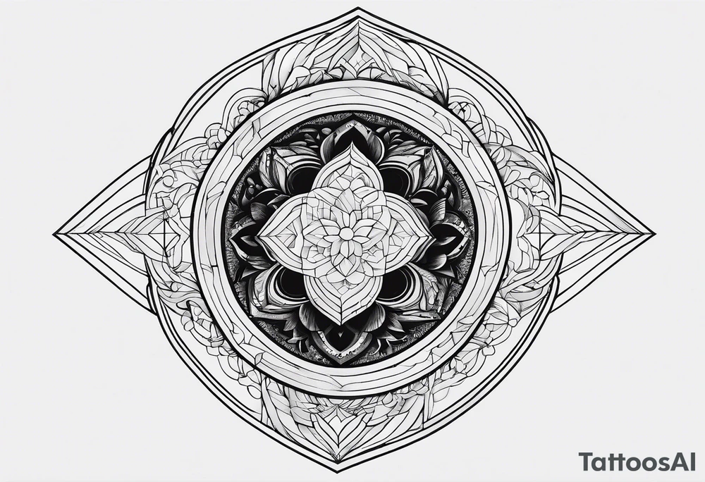 Penrose diagram tattoo idea