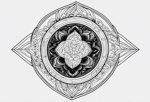 Penrose diagram tattoo idea