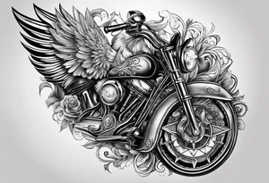 saddle tattoo idea