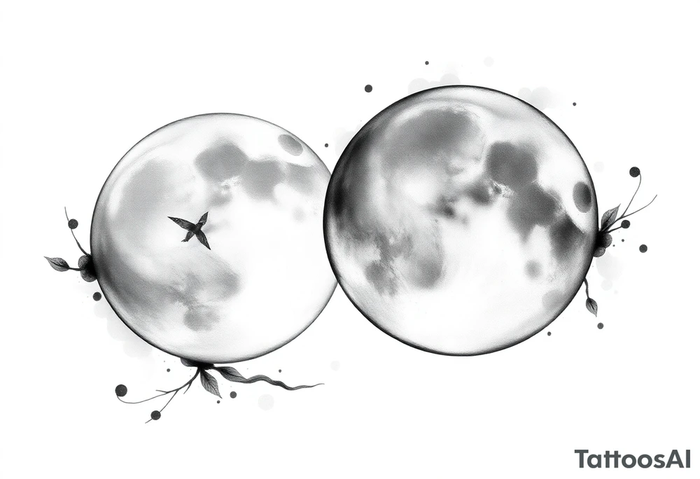 Moons tattoo idea