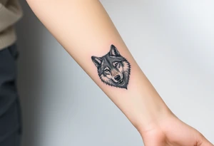 Wolf tattoo idea