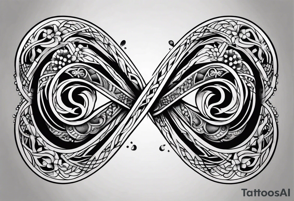 infinity symbol tattoo idea