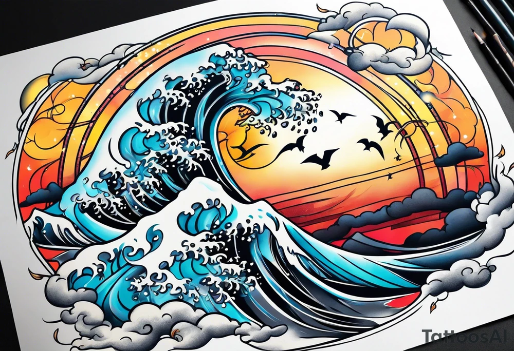 Weather tattoo idea