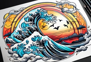 Weather tattoo idea