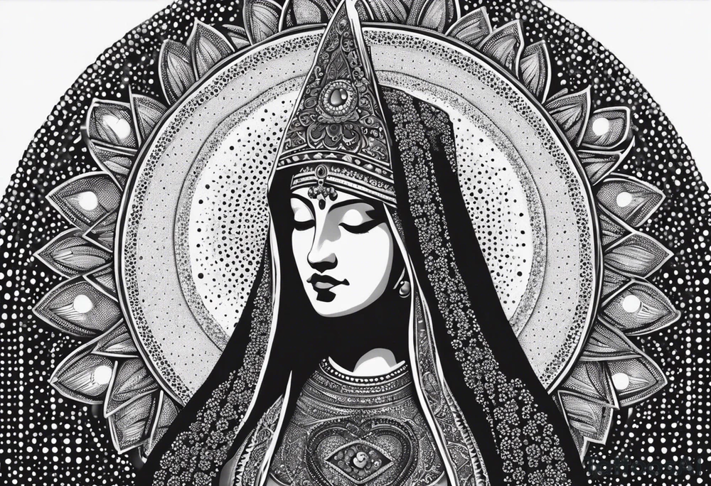 Nossa senhora aparecida tattoo idea