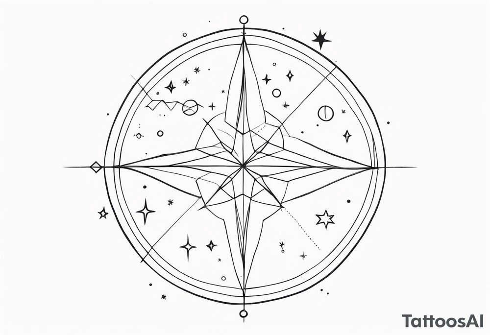 Friendship constellation tattoo tattoo idea