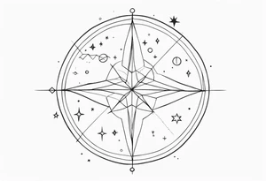 Friendship constellation tattoo tattoo idea