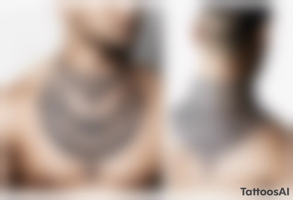maori tribal  neck tattoo tattoo idea