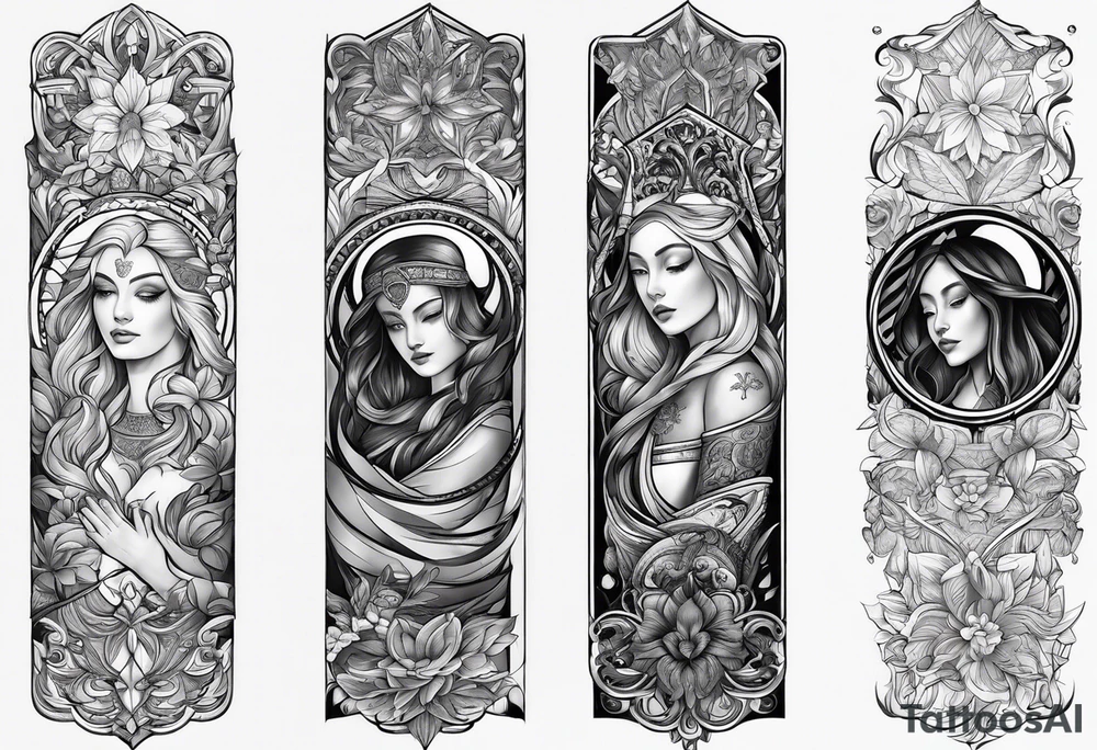 the word saint forearm tattoo tattoo idea