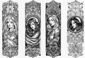 the word saint forearm tattoo tattoo idea