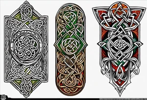 Celtic knot shoulder tattoo tattoo idea