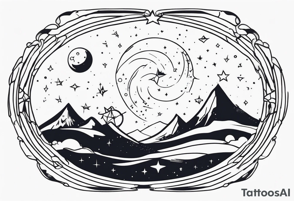 milkway tattoo idea