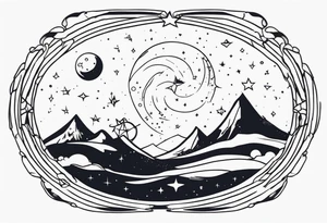 milkway tattoo idea