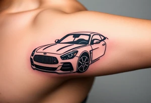 Make me something car related tattoo idea