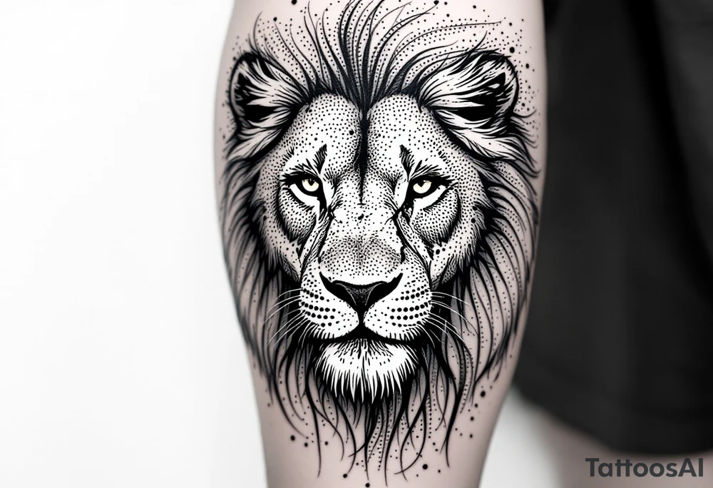 lion tattoo idea