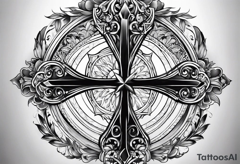 andreas cross tattoo idea