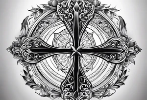 andreas cross tattoo idea