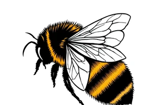 bumblebee tattoo idea