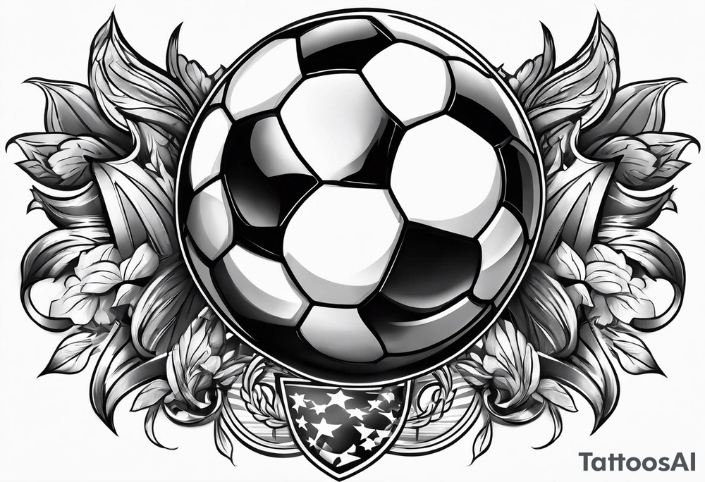 german and usa soccer tattoo tattoo idea