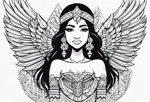 Half polynesian a angel on the inner bicep phillippines inspire the rest tattoo idea