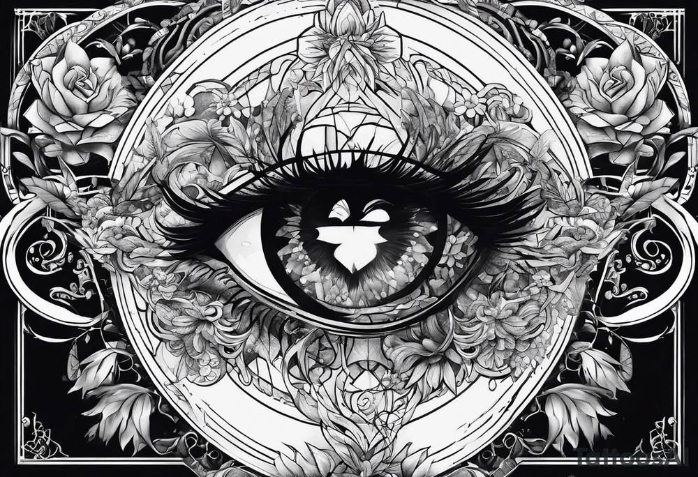 connection with universe and one person tattoo idea