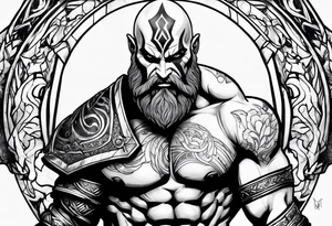 Kratos tattoo idea