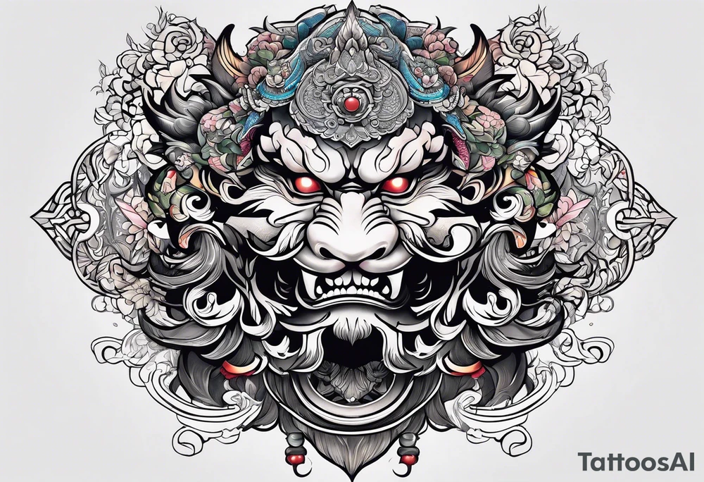 Shadow god tattoo idea