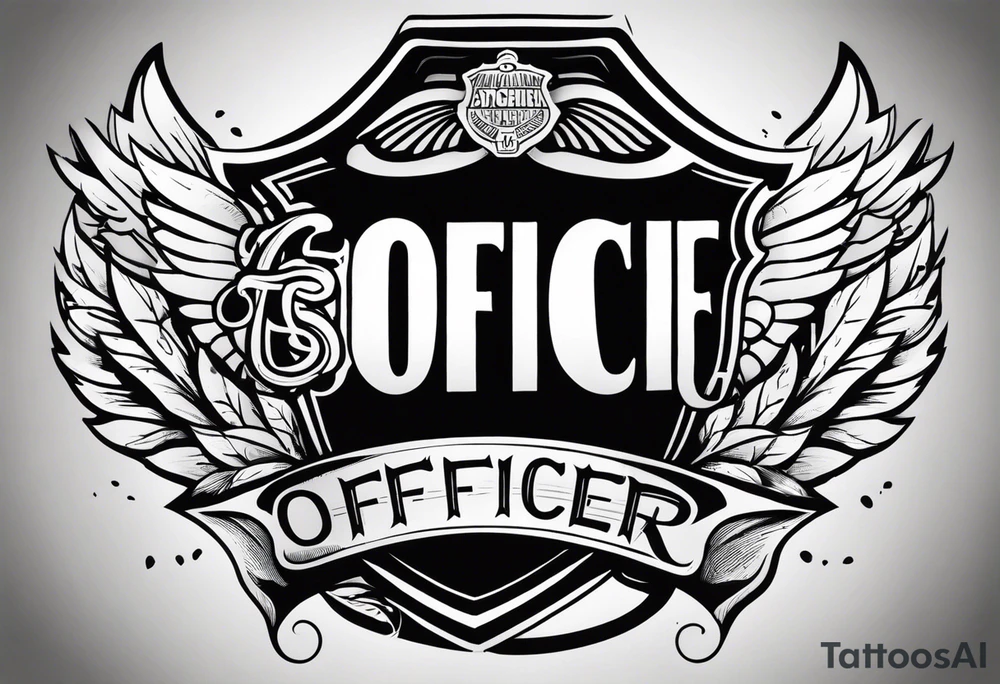 Officer Big Dick tattoo idea