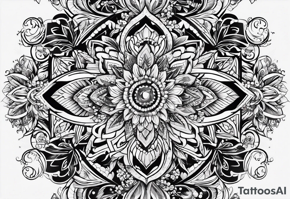 тату в стиле автостопом по фазе сна tattoo idea