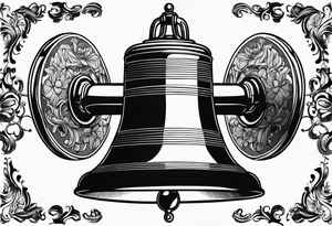 Liberty bell tattoo idea