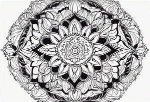 Mandala tattoo idea