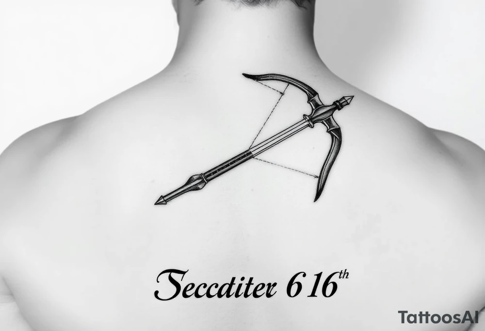 Sexy Sagittarius December 6th tattoo idea