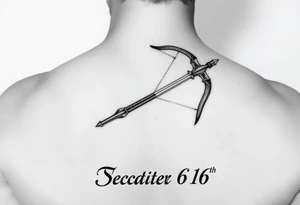 Sexy Sagittarius December 6th tattoo idea