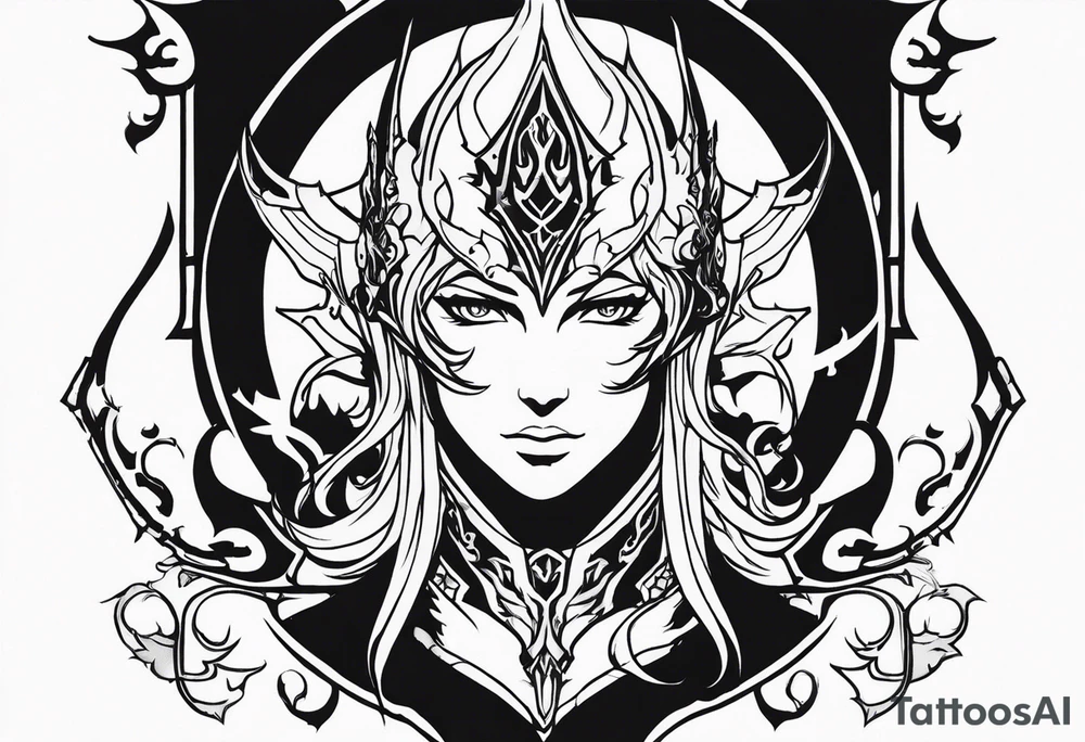Final Fantasy XIV Warrior tattoo idea