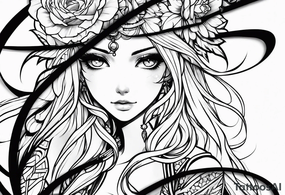 anime tattoo idea
