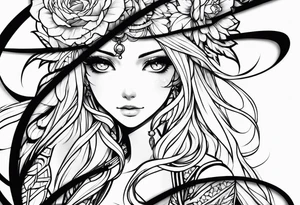 anime tattoo idea