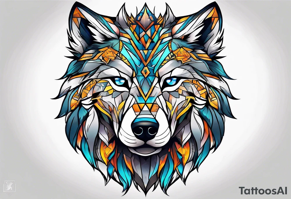 Lobo wolf for a male tattoo tattoo idea