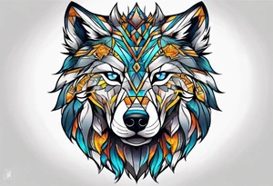 Lobo wolf for a male tattoo tattoo idea