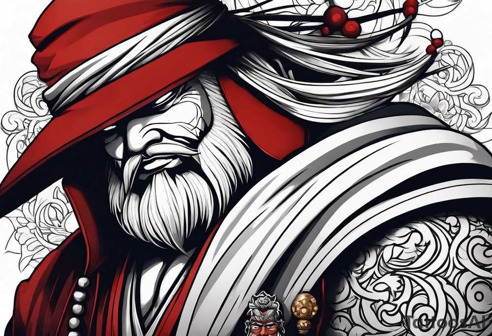 Sage mode jiraiya tattoo idea