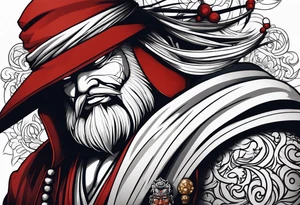 Sage mode jiraiya tattoo idea