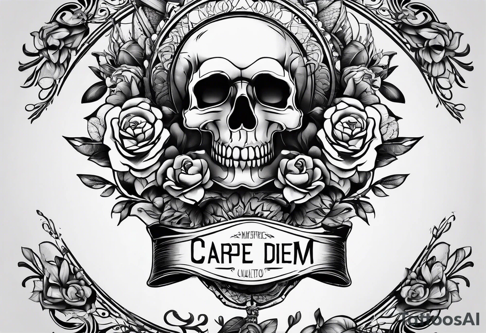 carpe diem tattoo idea