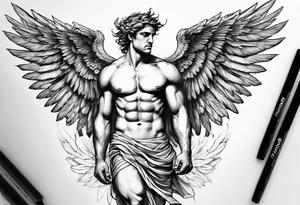 icarus greek mythology tattoo idea