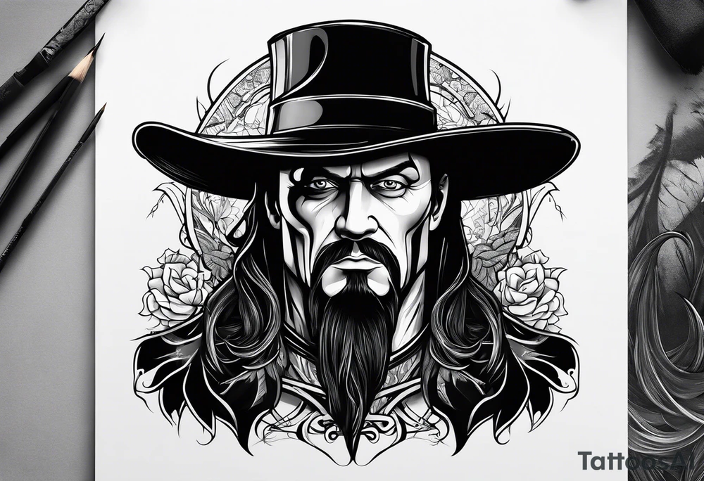 Undertaker tattoo idea