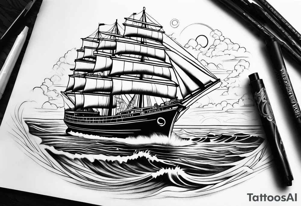 ferry tattoo idea