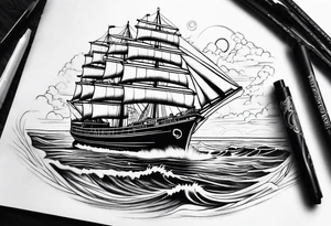 ferry tattoo idea