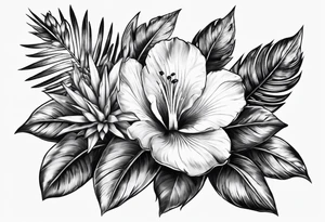 Pina plant tattoo idea