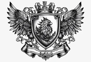 family crest tattoo idea