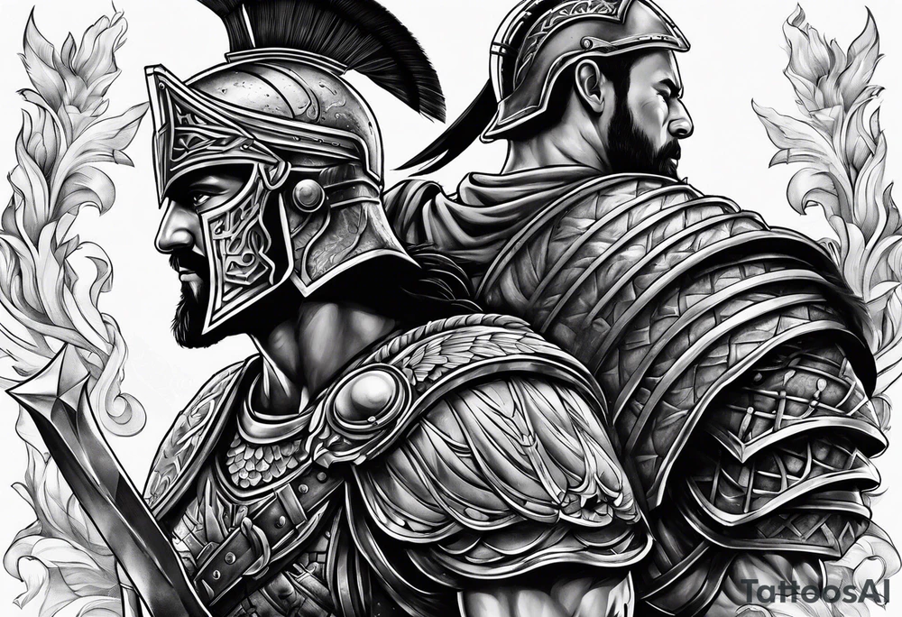 Gladiator tattoo idea