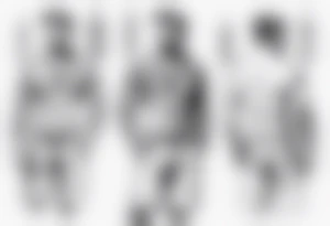 One handsome man in shorts with bare torso, full-length, no hat, earrings in his ears stands smoking a cigarette tattoo idea